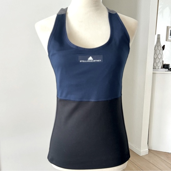 Adidas By Stella McCartney Yoga Comfort Colorblock Tank Top Size Small - Picture 3 of 12
